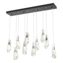 Hubbardton Forge 131201 Luma 10-Light Large Crystal Rectangular Pendant 4