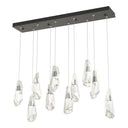 Hubbardton Forge 131201 Luma 10-Light Large Crystal Rectangular Pendant 5