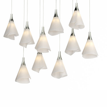 Hubbardton Forge 131202 Mobius 10-Light Rectangular Pendant 9