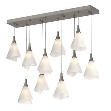 Hubbardton Forge 131202 Mobius 10-Light Rectangular Pendant 3