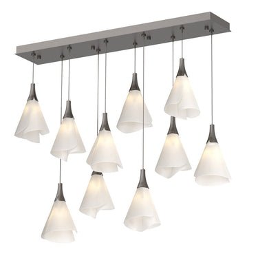 Hubbardton Forge 131202 Mobius 10-Light Rectangular Pendant 5