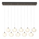 Hubbardton Forge 131203 Ume 10-Light Rectangular Pendant 1