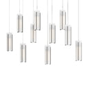 Hubbardton Forge 131204 Exos 10-Light Rectangular Pendant 7