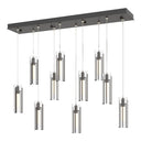 Hubbardton Forge 131204 Exos 10-Light Rectangular Pendant 8