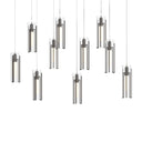 Hubbardton Forge 131204 Exos 10-Light Rectangular Pendant 9