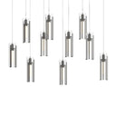 Hubbardton Forge 131204 Exos 10-Light Rectangular Pendant 11
