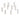 Hubbardton Forge 131204 Exos 10-Light Rectangular Pendant 1