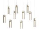 Hubbardton Forge 131204 Exos 10-Light Rectangular Pendant 15