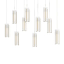 Hubbardton Forge 131204 Exos 10-Light Rectangular Pendant 20
