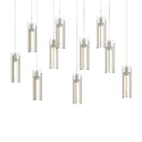 Hubbardton Forge 131204 Exos 10-Light Rectangular Pendant 21