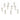 Hubbardton Forge 131204 Exos 10-Light Rectangular Pendant 21