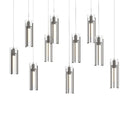 Hubbardton Forge 131204 Exos 10-Light Rectangular Pendant 4