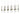 Hubbardton Forge 131207 Link 10-Light Clear Glass Rectangular Pendant 13