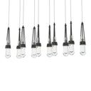 Hubbardton Forge 131207 Link 10-Light Clear Glass Rectangular Pendant 5