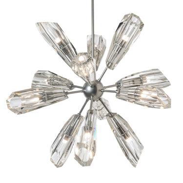 Hubbardton Forge 131321-CR Luma 12-Light Starburst Pendant 2