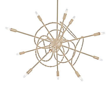 Hubbardton Forge 131604 Olympus Starburst Standard 12 Light Incandescent Pendant 4
