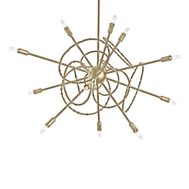 Hubbardton Forge 131604 Olympus Starburst Standard 12 Light Incandescent Pendant 6