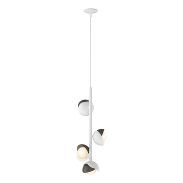 Hubbardton Forge 131611-GG Brooklyn 4-Light Vertical Pendant - Crescent Harbor