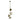 Hubbardton Forge 131611-GG Brooklyn 4-Light Vertical Pendant - Modern Brass | Ink - Crescent Harbor