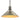 Hubbardton Forge 134550 Henry Medium Steel Shade Pendant 16
