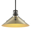Hubbardton Forge 134550 Henry Medium Steel Shade Pendant 25