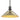 Hubbardton Forge 134550 Henry Medium Steel Shade Pendant 25