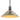 Hubbardton Forge 134550 Henry Medium Steel Shade Pendant 30
