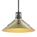 Hubbardton Forge 134550 Henry Medium Steel Shade Pendant 40