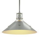 Hubbardton Forge 134550 Henry Medium Steel Shade Pendant 45