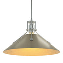 Hubbardton Forge 134550 Henry Medium Steel Shade Pendant 46