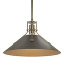 Hubbardton Forge 134550 Henry Medium Steel Shade Pendant 51