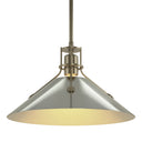 Hubbardton Forge 134550 Henry Medium Steel Shade Pendant 55