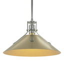 Hubbardton Forge 134550 Henry Medium Steel Shade Pendant 65