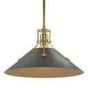 Hubbardton Forge 134550 Henry Medium Steel Shade Pendant 68