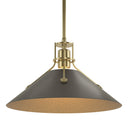Hubbardton Forge 134550 Henry Medium Steel Shade Pendant 69