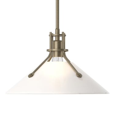 Hubbardton Forge 134553 Henry Medium Glass Shade Pendant 14