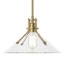 Hubbardton Forge 134553 Henry Medium Glass Shade Pendant 15