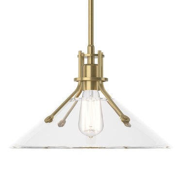 Hubbardton Forge 134553 Henry Medium Glass Shade Pendant 15