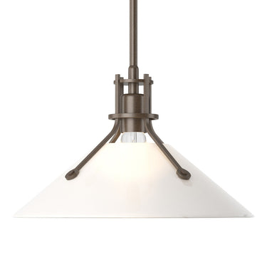 Hubbardton Forge 134553 Henry Medium Glass Shade Pendant 2