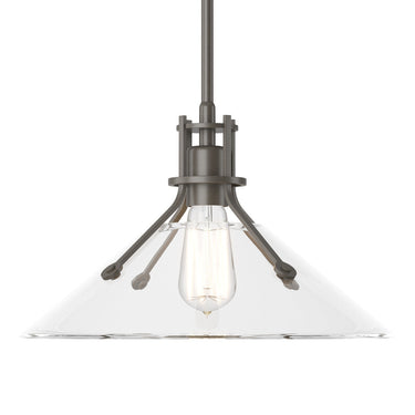 Hubbardton Forge 134553 Henry Medium Glass Shade Pendant 3