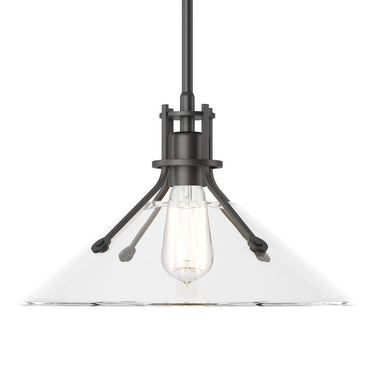 Hubbardton Forge 134553 Henry Medium Glass Shade Pendant 5