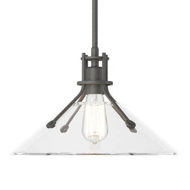 Hubbardton Forge 134553 Henry Medium Glass Shade Pendant 9
