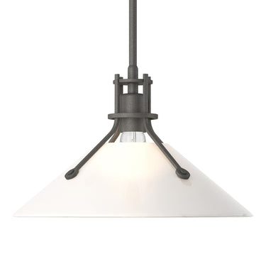 Hubbardton Forge 134553 Henry Medium Glass Shade Pendant 10
