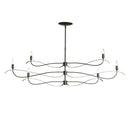 Hubbardton Forge 136352 Willow Large 6 Light Incandescent Pendant 2