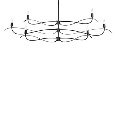 Hubbardton Forge 136352 Willow Large 6 Light Incandescent Pendant 3