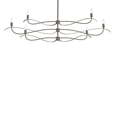 Hubbardton Forge 136352 Willow Large 6 Light Incandescent Pendant 4