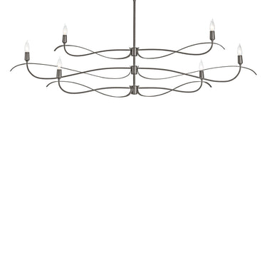 Hubbardton Forge 136352 Willow Large 6 Light Incandescent Pendant 5