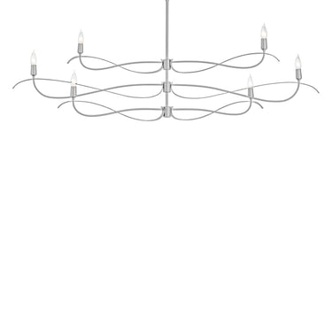 Hubbardton Forge 136352 Willow Large 6 Light Incandescent Pendant 6