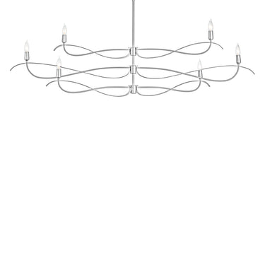 Hubbardton Forge 136352 Willow Large 6 Light Incandescent Pendant 8