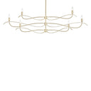 Hubbardton Forge 136352 Willow Large 6 Light Incandescent Pendant 9